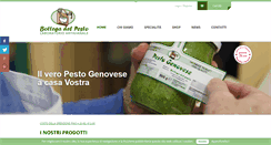 Desktop Screenshot of bottegadelpesto.com